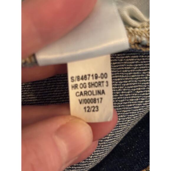 Old Navy HOT OG Straight High-Rise Secret Smooth Pockets Stretch Denim Shorts 10 - Picture 5 of 9